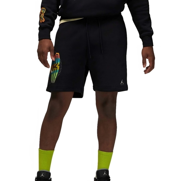 Nike Jordan Men's Size Large Jumpman Black Pull On Shorts Active Athletic - Picture 1 of 11